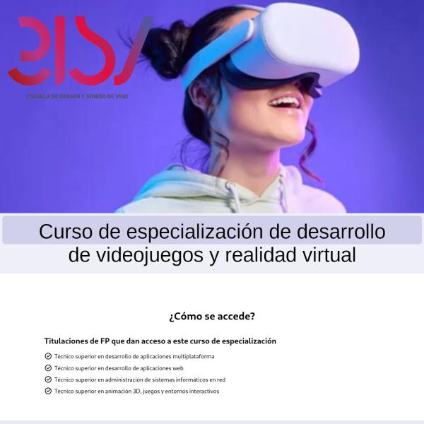 Imagen CSE Especialización de desarrollo de videojuegos y realidad virtual Imagen CSE Especialización de desarrollo de videojuegos y realidad virtual