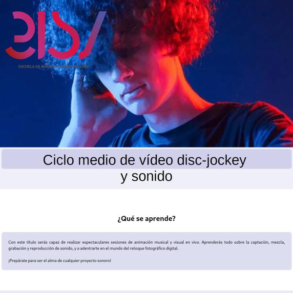 Imagen CM Vídeo disc-jockey y sonido Imagen CM Vídeo disc-jockey y sonido