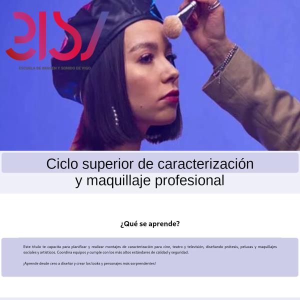Imagen CS Caracterización y maquillaje profesional Imagen CS Caracterización y maquillaje profesional