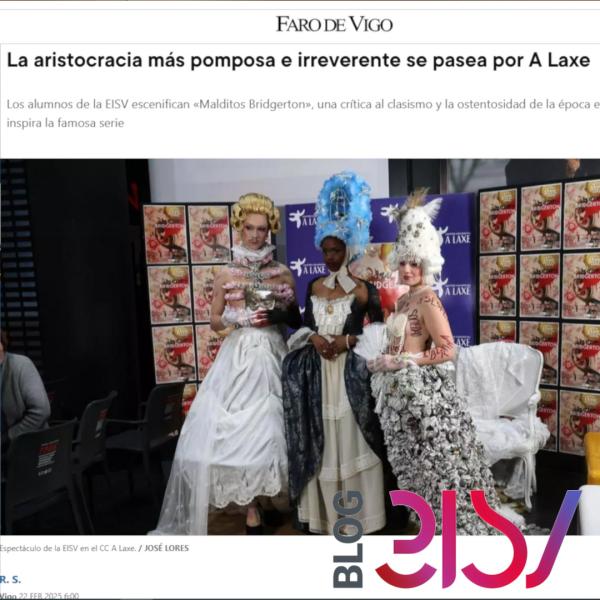 Imagen noticia: El evento -Malditos Bridgerton- sale en el Faro de Vigo Imagen noticia: El evento -Malditos Bridgerton- sale en el Faro de Vigo